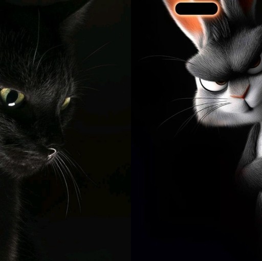 HICH:Most Beautiful Animal in our Daily Life 
Which Cat You like most, What your opinion on Cat..?
#Real_Black_Cat  ✖️ #Anime_Gray_Cat