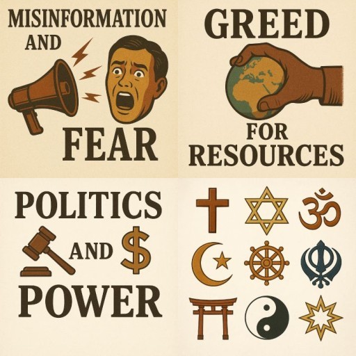 HICH:What causes most wars today?