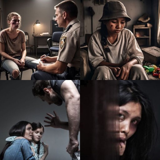 HICH:Why do some people use domestic violence against their partners or family members, and why are victims often afraid to speak up?