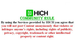 HICH:Hich Community Rule 14