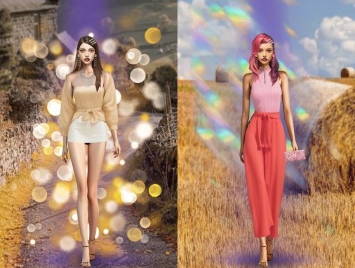 HICH:Which outfit do u like best 👍👍
I designed it🫣🫣
