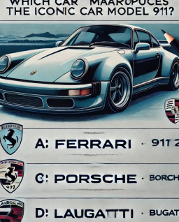 HICH:Which car manufacturer produces the iconic sports car model 