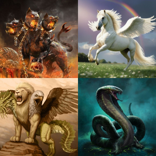 HICH:Which of these mythical creatures would you want as your pet?