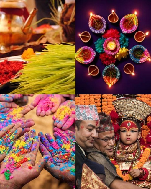 HICH:Which unique festival in Nepal gained global attention in 2024 for its vibrant celebration?
#festivals