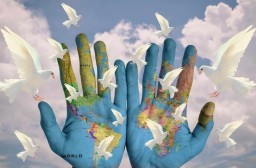 HICH:What is your opinion on the role of a peaceful environment in shaping the future of the world?
