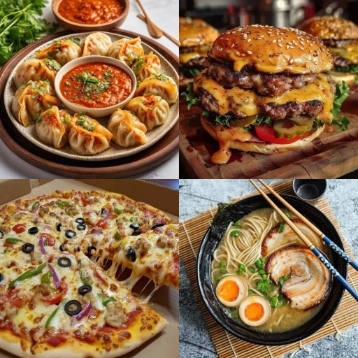 HICH:Which food is considered the king of Fast food?
#Fastfood