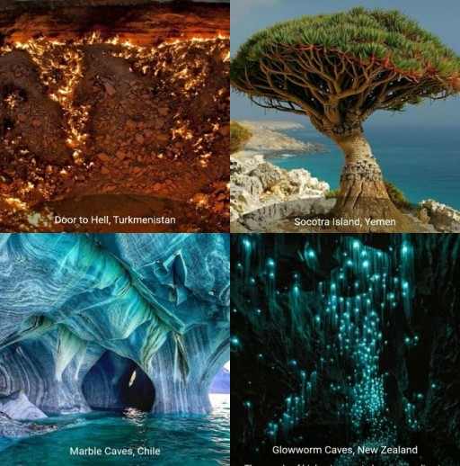 HICH:World's natural wonders you should pay a visit! #travellist #naturalwonders