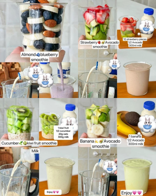 HICH:Home made smoothie for beautiful skin and flat stomach