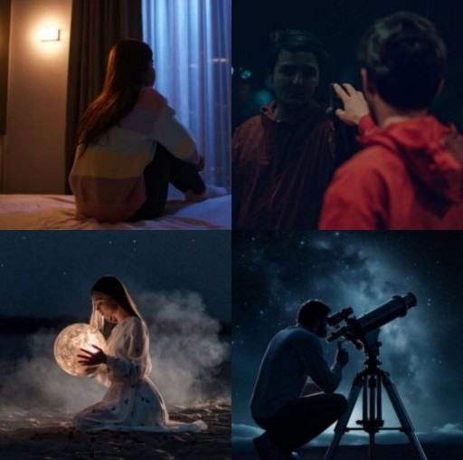 HICH:What emotions does the silence of the night awaken in your spirit?