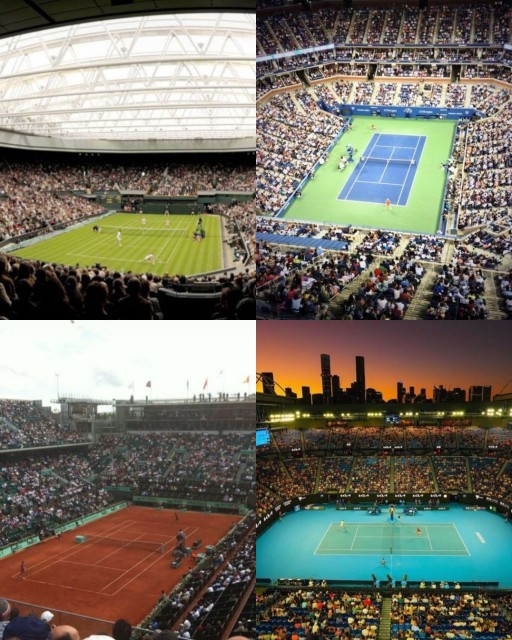 HICH:Which is the most popular tennis court in the world?