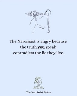 HICH:You can't hurt a narcissistic person they don't feel pain!