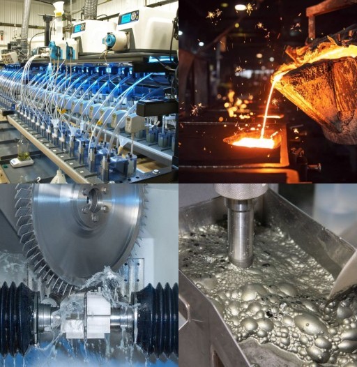 HICH:Which process of metallurgy is related to heat?
