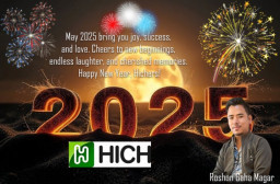 HICH:May 2025 bring you joy, success, and love. Cheers to new beginnings, endless laughter, and cherished memories. Happy New Year, Hichers!