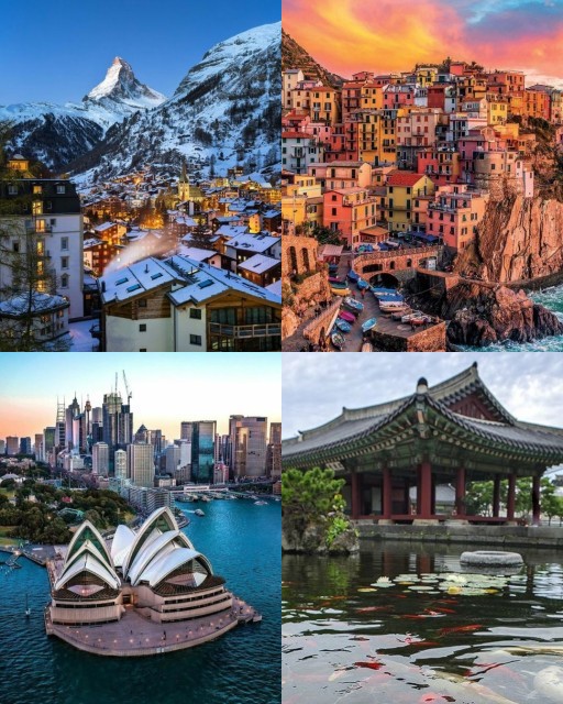 HICH:Which is the most beautiful country in the world ?