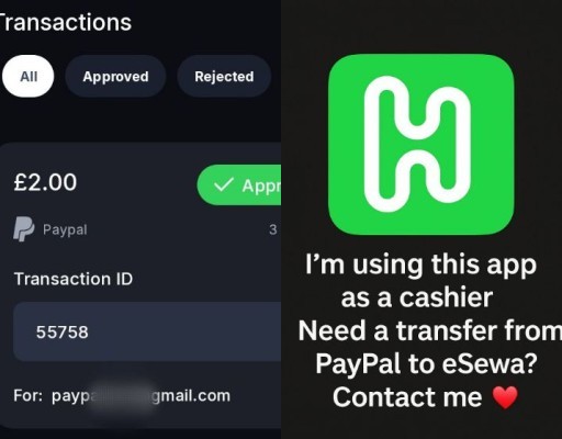 HICH:Hello everyone I'm here to share something with you I'm a cashier of hich app if you want to witdraw your pound in esewa then contact me...