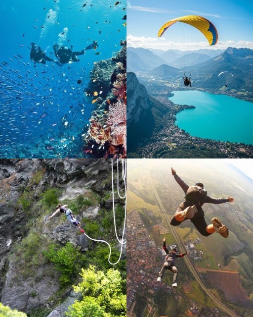 HICH:What kind of adventure activities experience would you like to have in your life?
