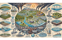 HICH:What is the role of the carbon cycle and nitrogen cycle in climate change?