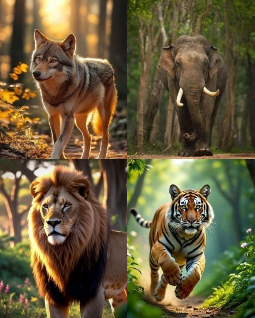 HICH:Which is herbivorous animals ? Follow me #hich #like #share #comment