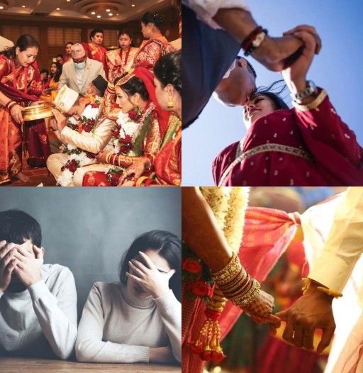 HICH:Which one is the bad aspect of arranged marriage?