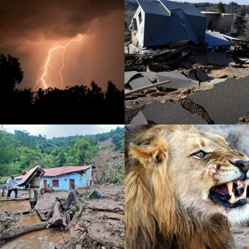 HICH:Which element of nature frightens you the most?
