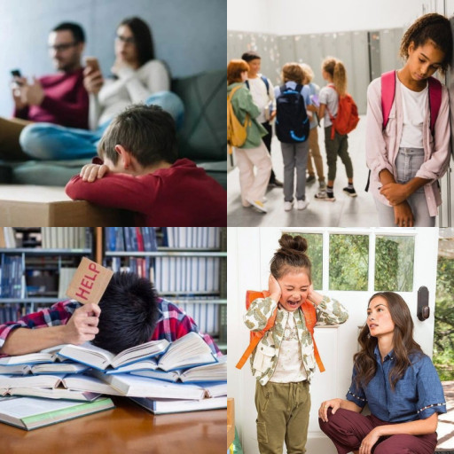HICH:What are the main challenges children face when their parents have little time for them?