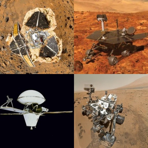 HICH:What was the first spacecraft to land on Mars?