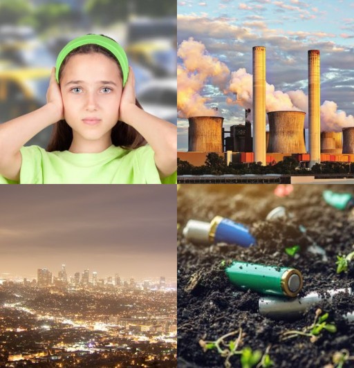 HICH:What is the most common type of pollution in the world today?