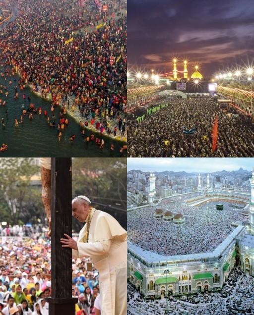 HICH:Which is the world's biggest gathering till date now? 🗿