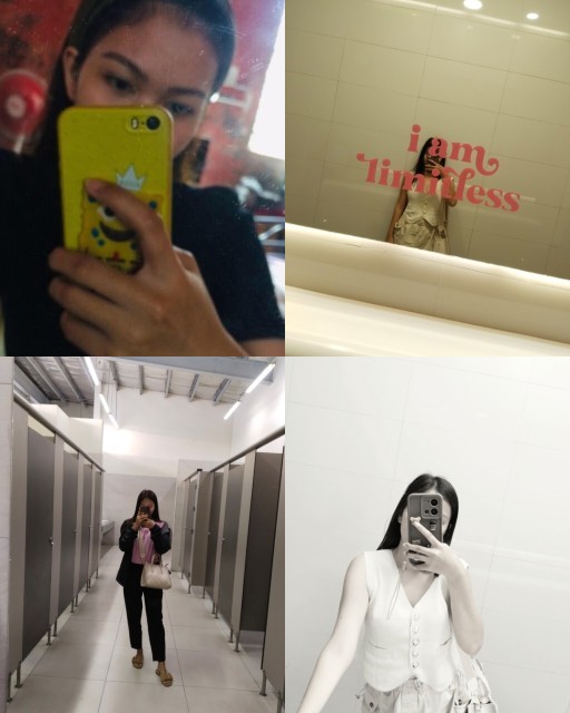HICH:What type of mirror selfie shot you'd usually go for?