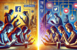 HICH:How does social media affect real-life relationships, and how can people find a healthy balance?