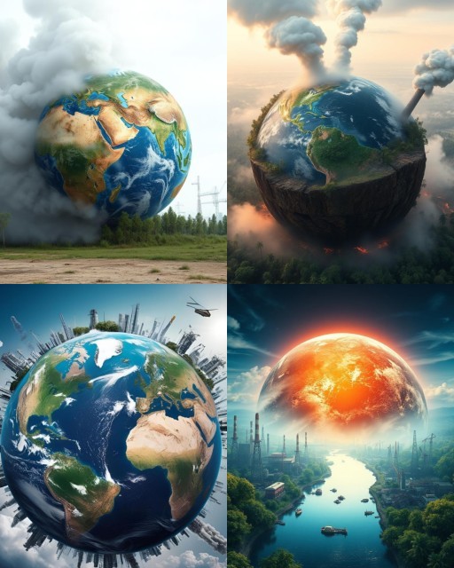 HICH:Cause of pollution of earth