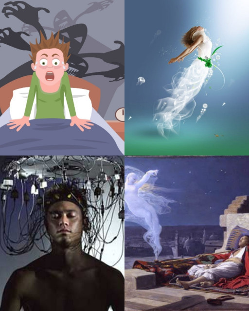 HICH:What is the weird things that happen in dreaming ??