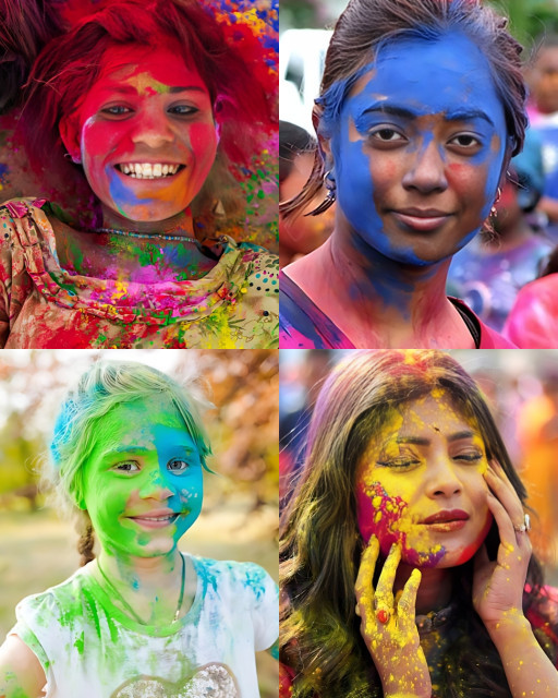 HICH:Holi is called the 'Festival of Colors' and What do the different colors symbolize?