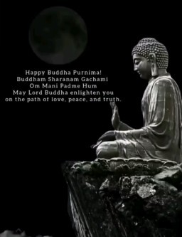 HICH:Smile when you can, say sorry when you should, and release what you can't control with peace.
#HappyBuddhaPurnima to all 🙏🌺❤️