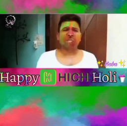 HICH:May the colours of Holi sprinkle their magic on you and your loved ones, showering you with happiness and good fortune. #HappyHoli2025 #Hich