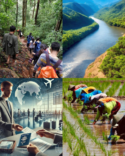 HICH:Which of the following events is most related to the recent flooding disaster in Nepal?