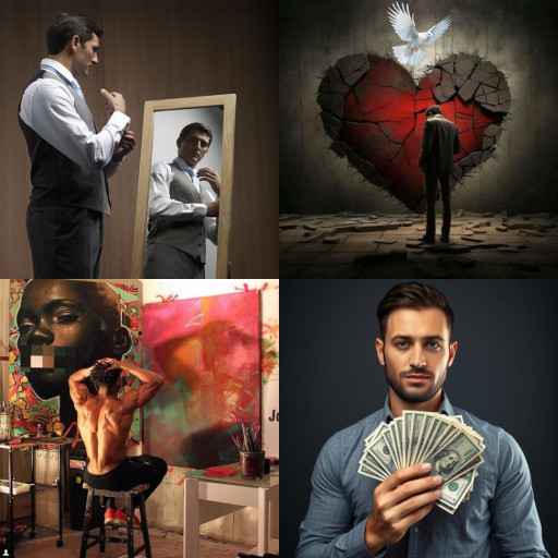 HICH:What are the common weaknesses men are afraid to confront?