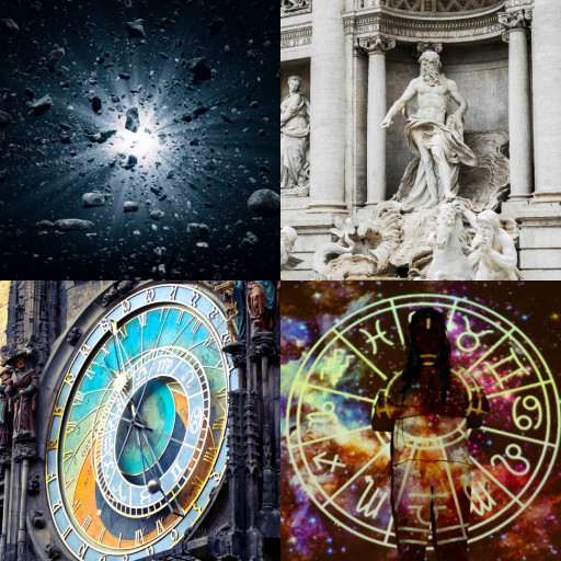 HICH:How did Ancient myths influence early scientific theories about the Universe?