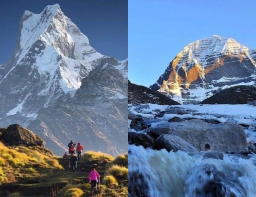 HICH:Stunnig view of mountains of Nepal😍
