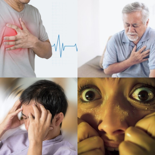 HICH:What biological and psychological changes occur in the brain and body during a panic attack?