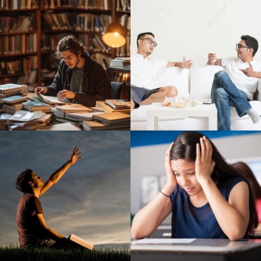 HICH:What does last-minute exam preparation looks like?