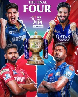 HICH:Which team will win TATA IPL- 2025?
#MI
#RCB
#GT
#PBKS
