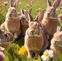 HICH:Group of Rabbits