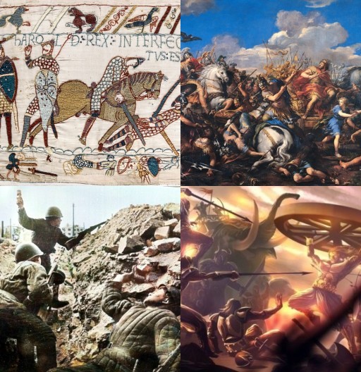HICH:Which epic battle was for one's sacred duty called dharma? 🗿