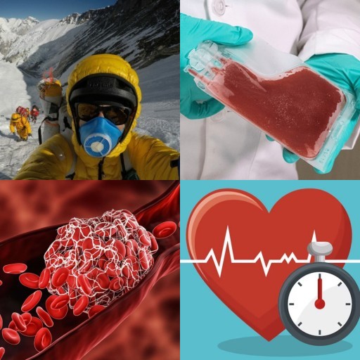 HICH:What is the primary reason human cells begin to die in Mount Everest's death zone?