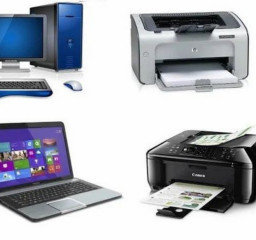 HICH:Which port is commonly used to connect a printer to a computer?