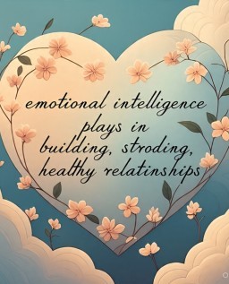 HICH:What role do you think emotional intelligence plays in building strong, healthy relationships?