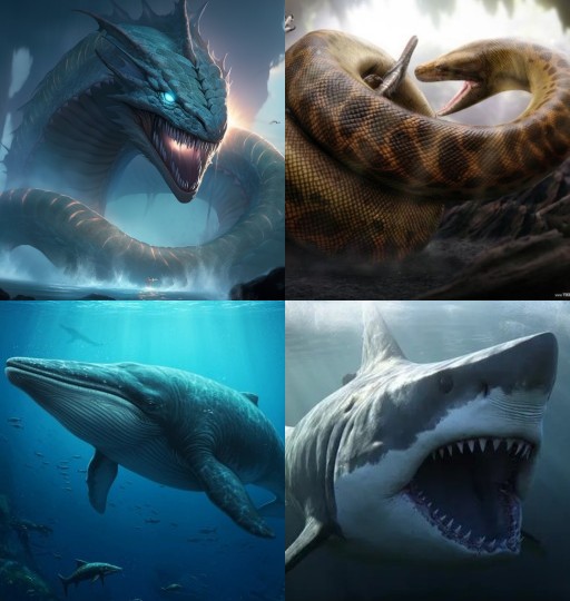 HICH:Which was the largest mythological creature ever lived on Earth planet?🗿