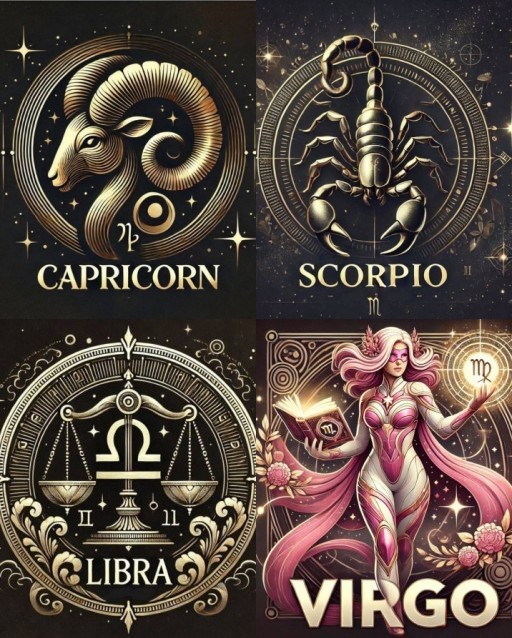HICH:Which zodiac sign is symbolized by the Scales, representing balance and harmony?