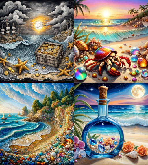 HICH:~Treasure Washed Ashore~
Be the first to find it and choose the right one